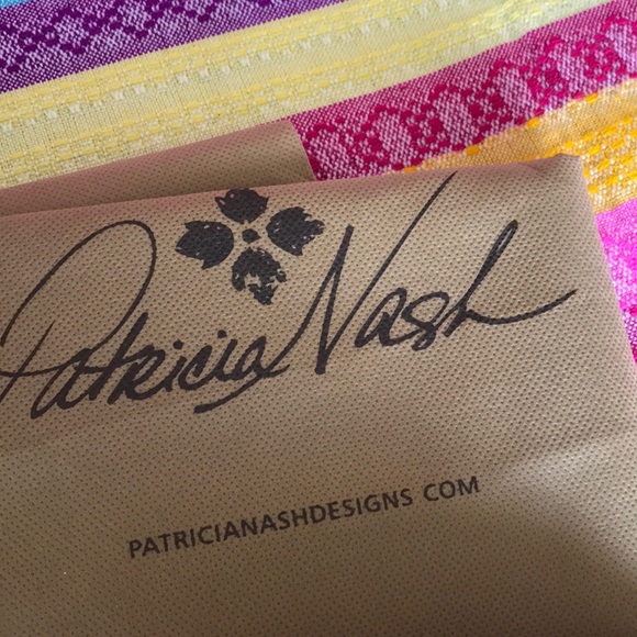 Patricia Nash Two Tone Toscano Leather Tote NWT - Picture 8 of 8